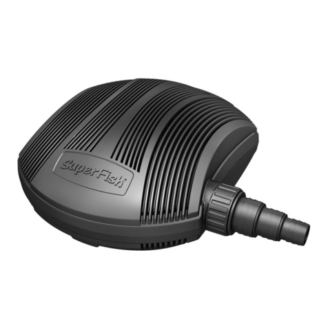 SuperFish PondECO Plus E 3500 user manual