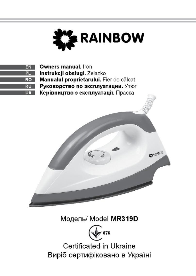 Rainbow MR319D owner's manual