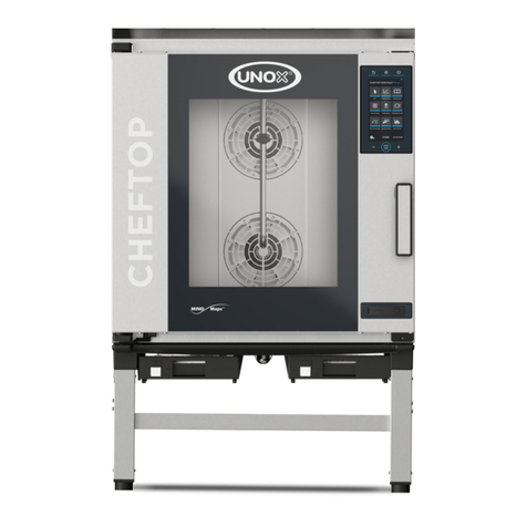 Unox Cheftop Mind.Maps XAVC-0511-EPR Installation, use and maintenance manual