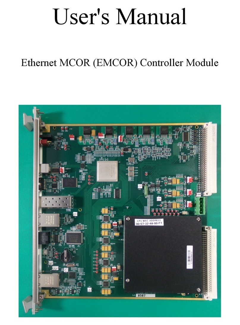 Ethernet MCOR user manual Ethernet MCOR user manual