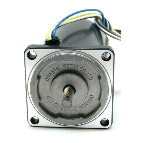 Oriental motor 2IK6GN-AWTJ operating manual