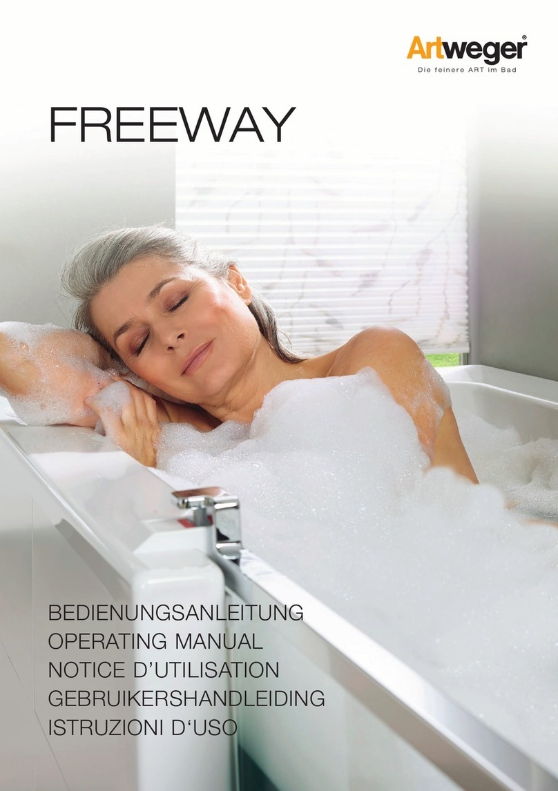 Artweger FREEWAY User manual Artweger FREEWAY User manual