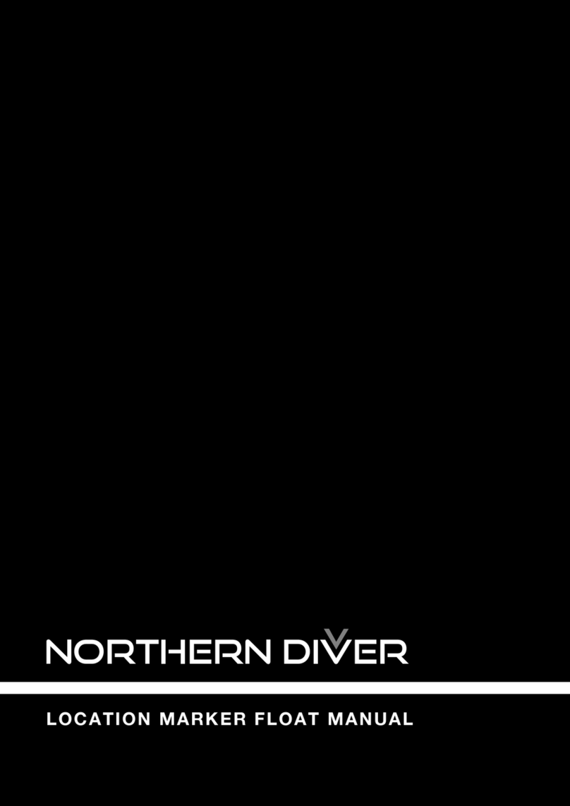 Northern Diver LOCATION MARKER FLOAT 600G manual