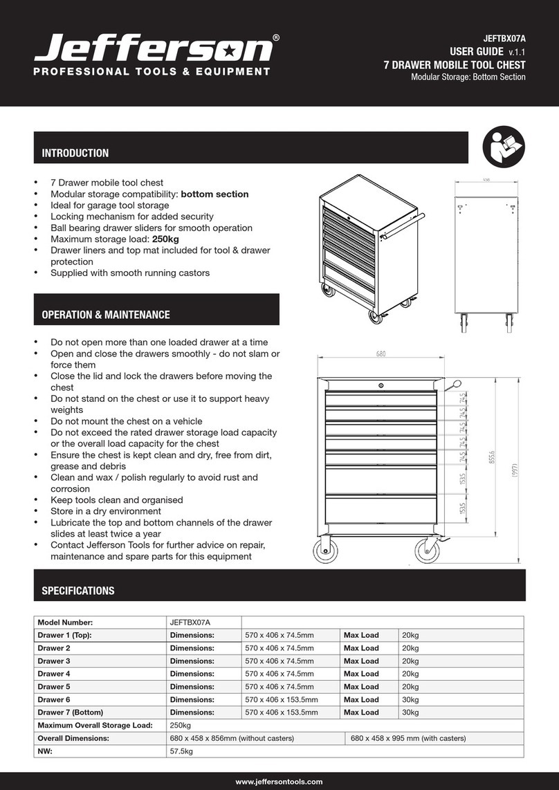 Jefferson JEFTBX07A user guide