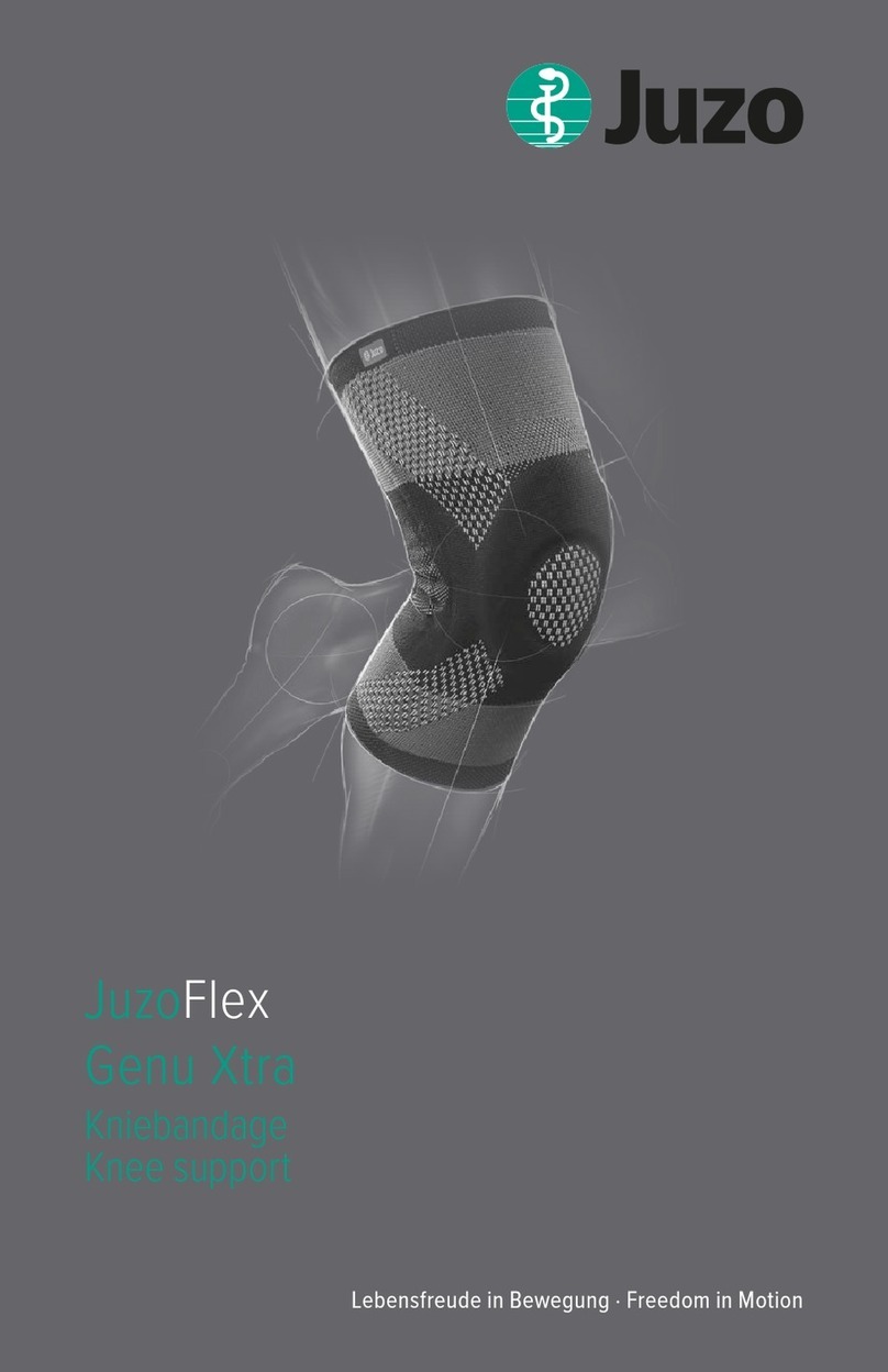 Juzo JuzoFlex Genu Xtra manual