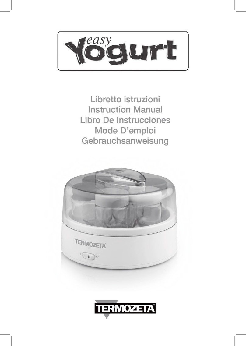 Termozeta EASY YOGURT User manual