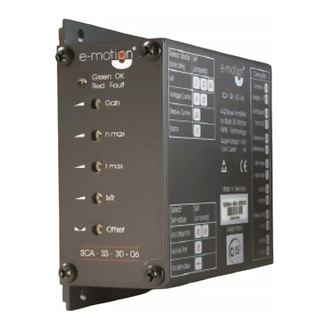 e-motion SCA-SE-30-06 User manual