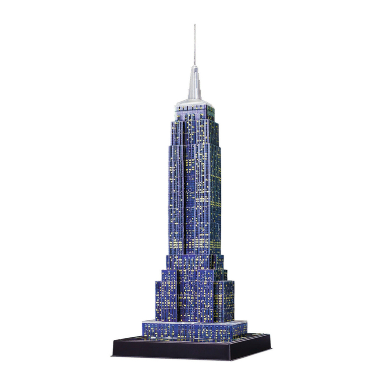 Ravensburger 3D Puzzle Empire State Building Night... manual Ravensburger 3D Puzzle Empire State Building Night... manual