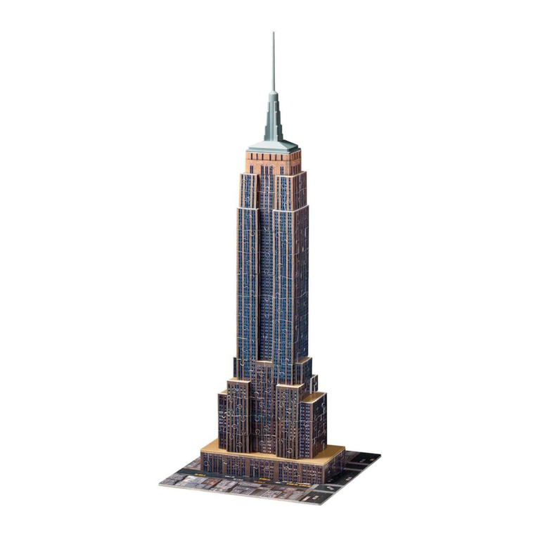 Ravensburger 3D Puzzle Empire State Building manual