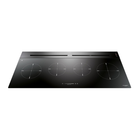 Fulgor Milano FPH 10014 TC BK Instructions for using, maintaining and installing
