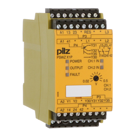 Pilz PMUT X1P User manual