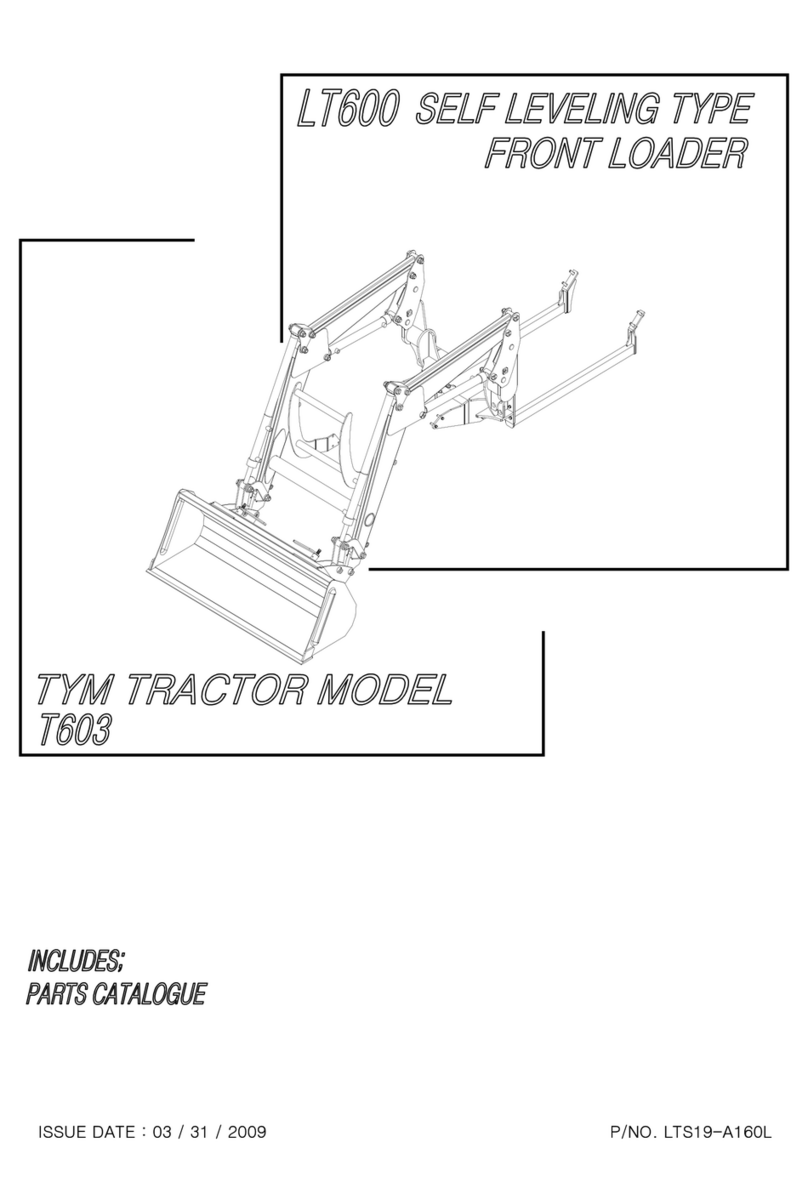 TYM LT600 manual