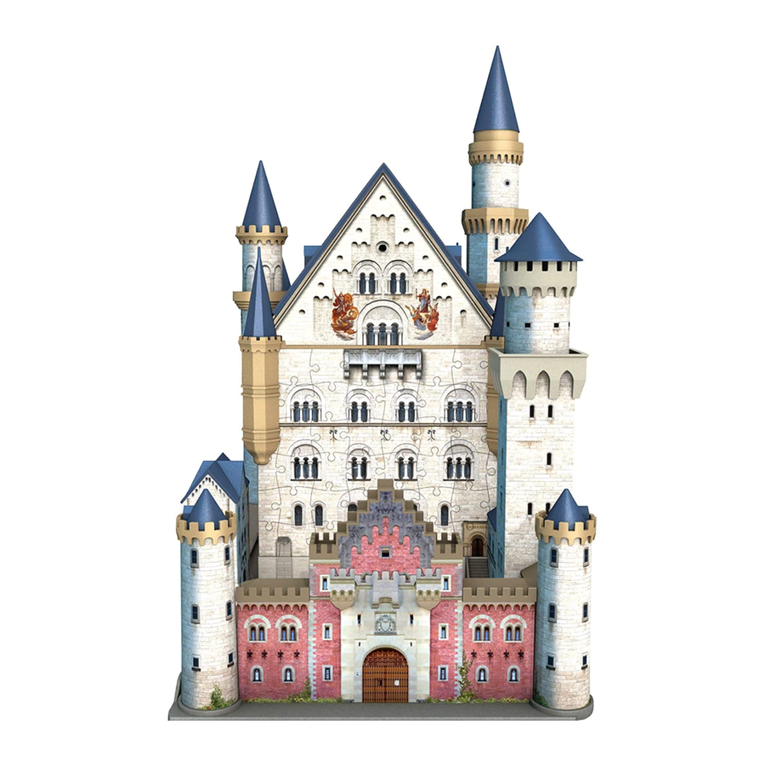 Ravensburger 3D Puzzle Neuschwanstein Castle manual Ravensburger 3D Puzzle Neuschwanstein Castle manual