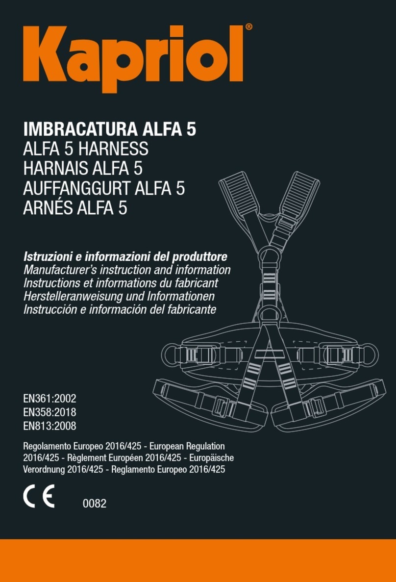 Kapriol ALFA 5 Manufacturer's instruction and information