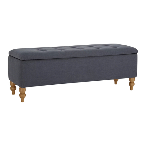 John Lewis Skye Ottoman quick start guide