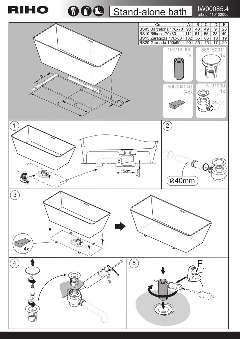 RIHO Barcelona BS05 quick start guide