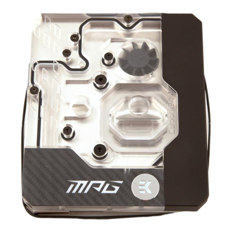EK-Quantum Momentum MSI Z590 Carbon D-RGB User manual EK-Quantum Momentum MSI Z590 Carbon D-RGB User manual