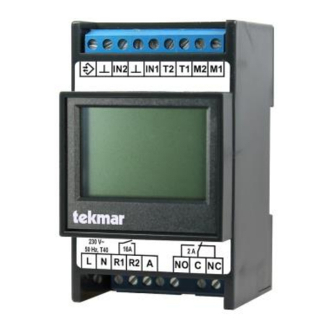 Tekmar 1873-ESM User manual
