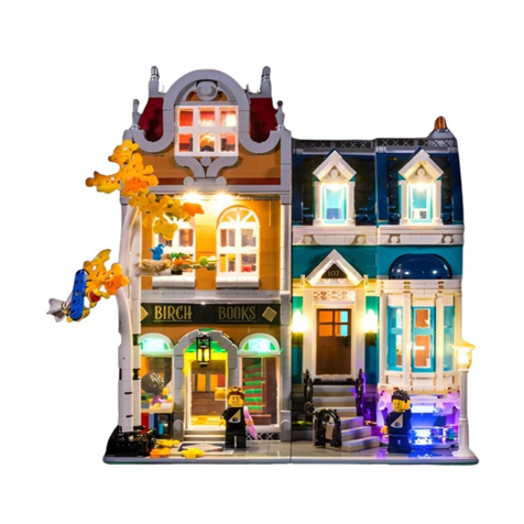 Lightmybricks LEGO Book Shop 10270 Lighting Kit User manual