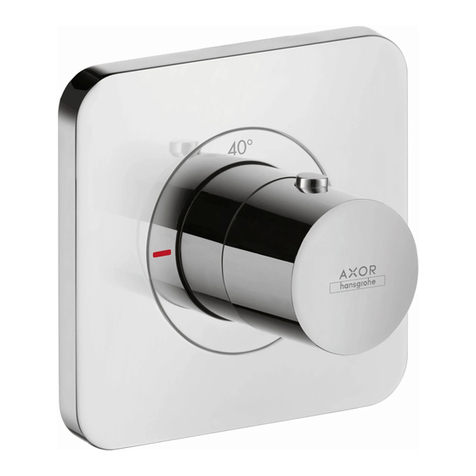 Hans Grohe AXOR Citterio E 36702 1 Series User manual Hans Grohe AXOR Citterio E 36702 1 Series User manual