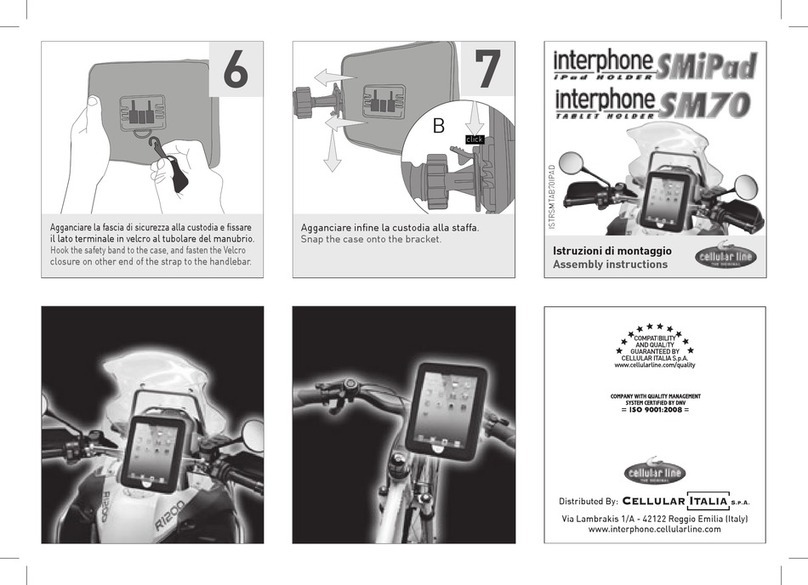 Interphone cellular line SMiPad User manual