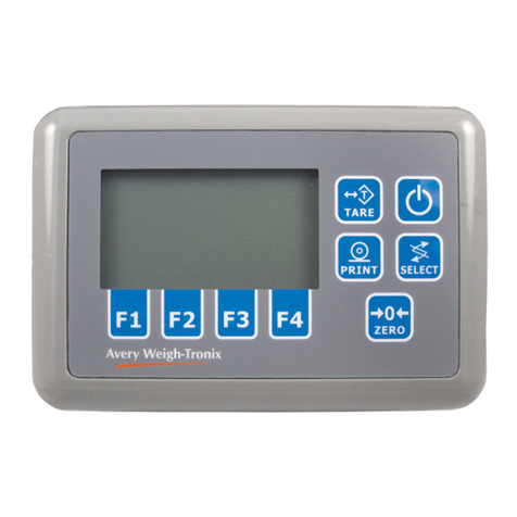 Avery Weigh-Tronix FLI 225 User manual Avery Weigh-Tronix FLI 225 User manual