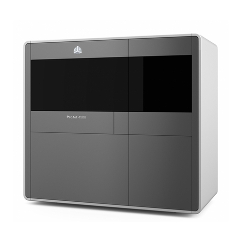 3D Systems ProJet 4500 Quick reference guide