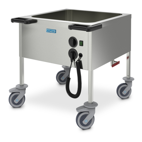 Hupfer BTH/60-60 operating instructions