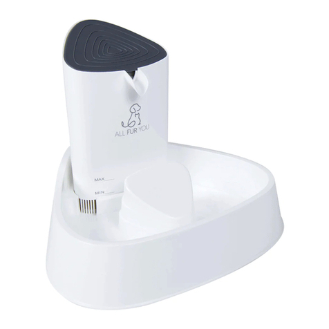 All Fur You Seashell Pet Water Fountain quick start guide