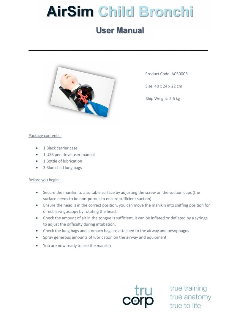 TruCorp AirSim Child Bronchi user manual TruCorp AirSim Child Bronchi user manual