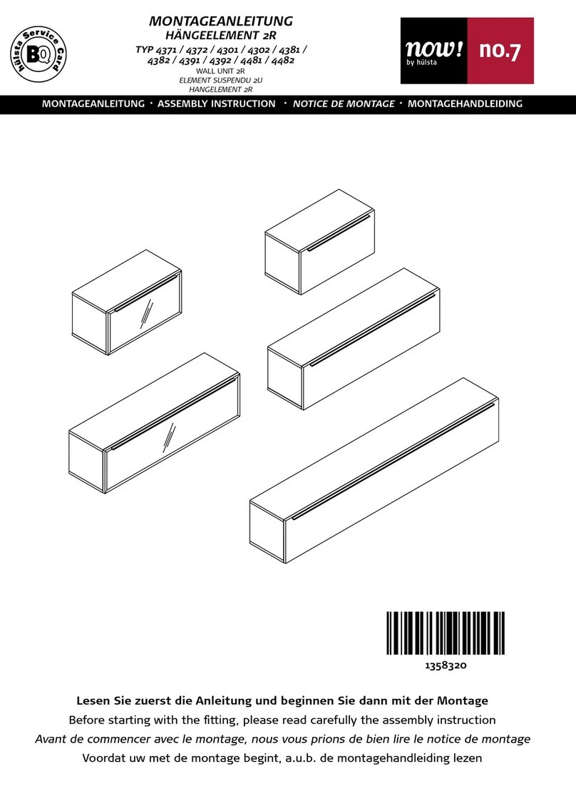 Hülsta now! no.7 4371 User manual