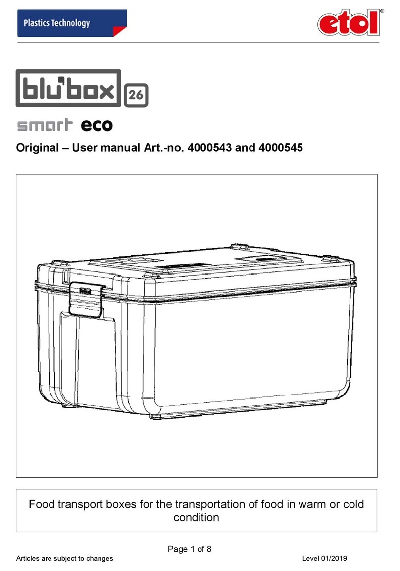 etol blu'box 26 SMART eco Original user manual