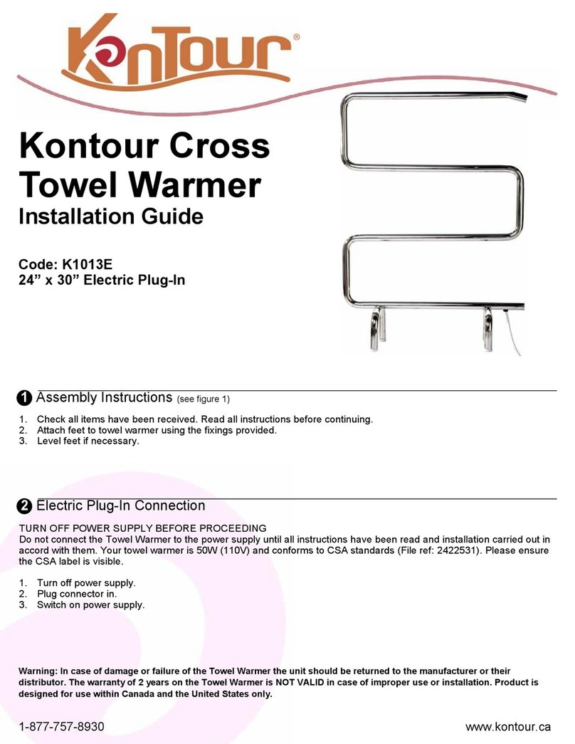ICO Kontour K1013E installation guide
