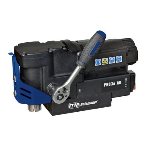 Itm HOLEMAKER HMPRO36AD User manual Itm HOLEMAKER HMPRO36AD User manual
