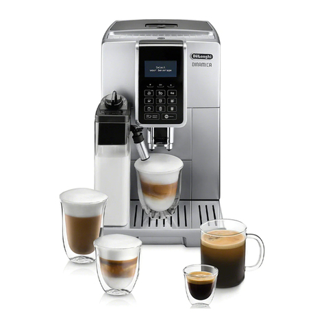 DeLonghi Dinamica ECAM35075SI quick start guide