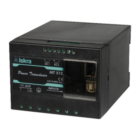 Iskra MT 511 user manual