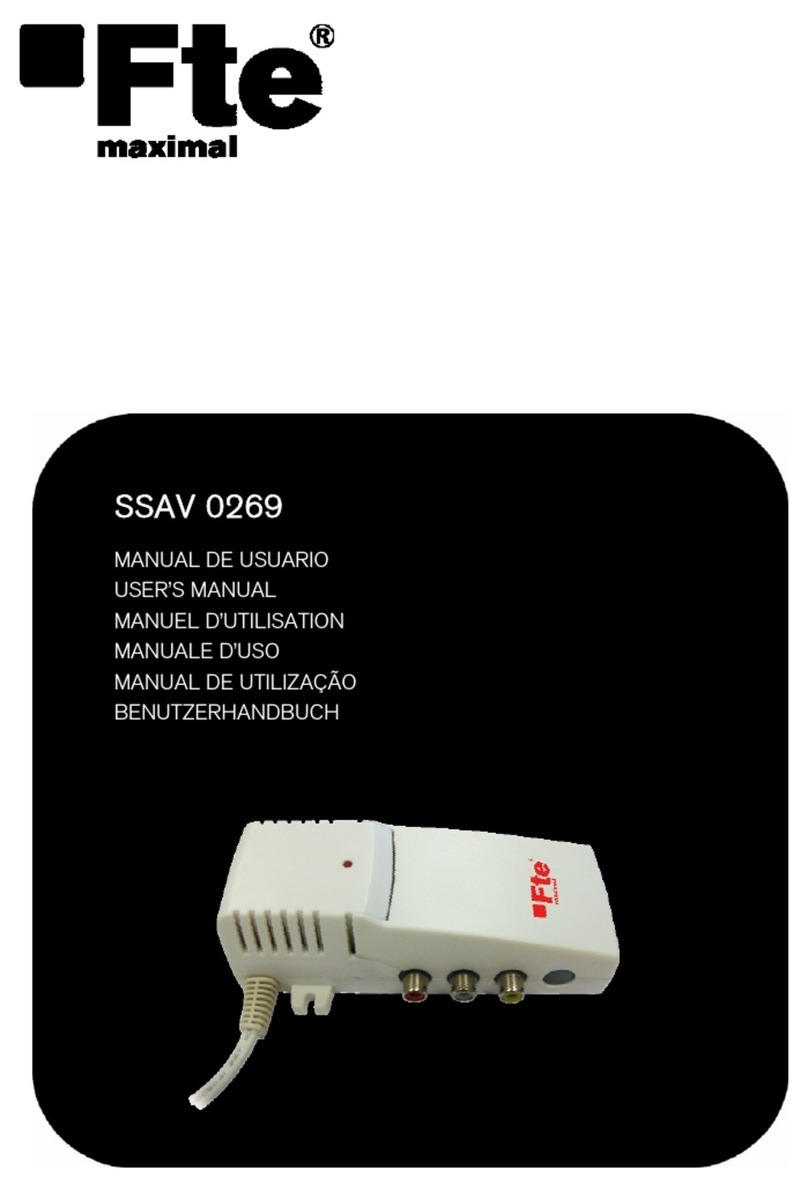 FTE Maximal SSAV 0269 user manual