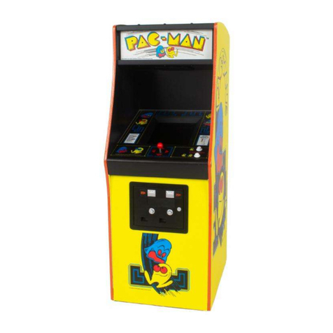 Quarter Arcades Pac-Man instruction manual