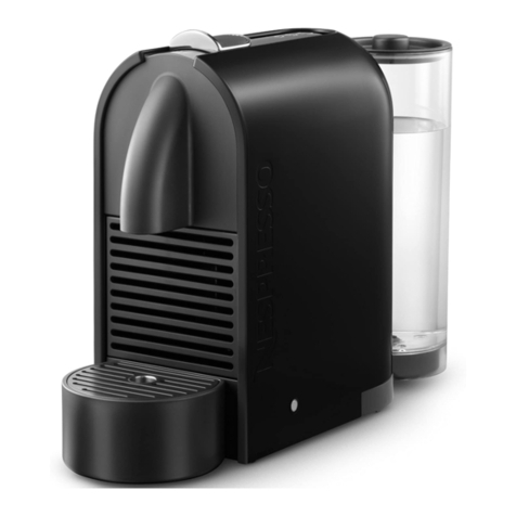 Nespresso U D50 instruction manual