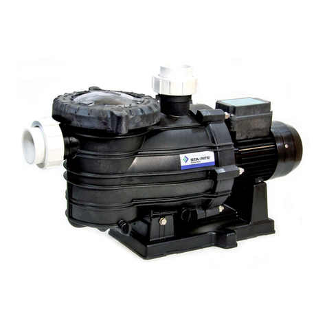 Pentair STA-RITE SILENTFLO SF550100 owner's manual
