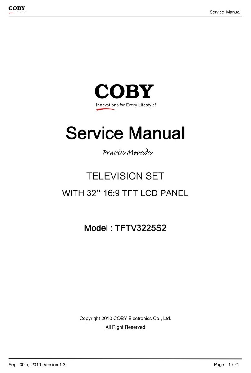 Coby TFTV3225S2 User manual