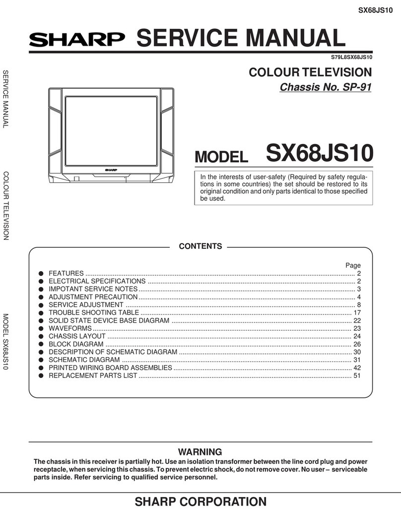 Sharp SX68JS10 User manual