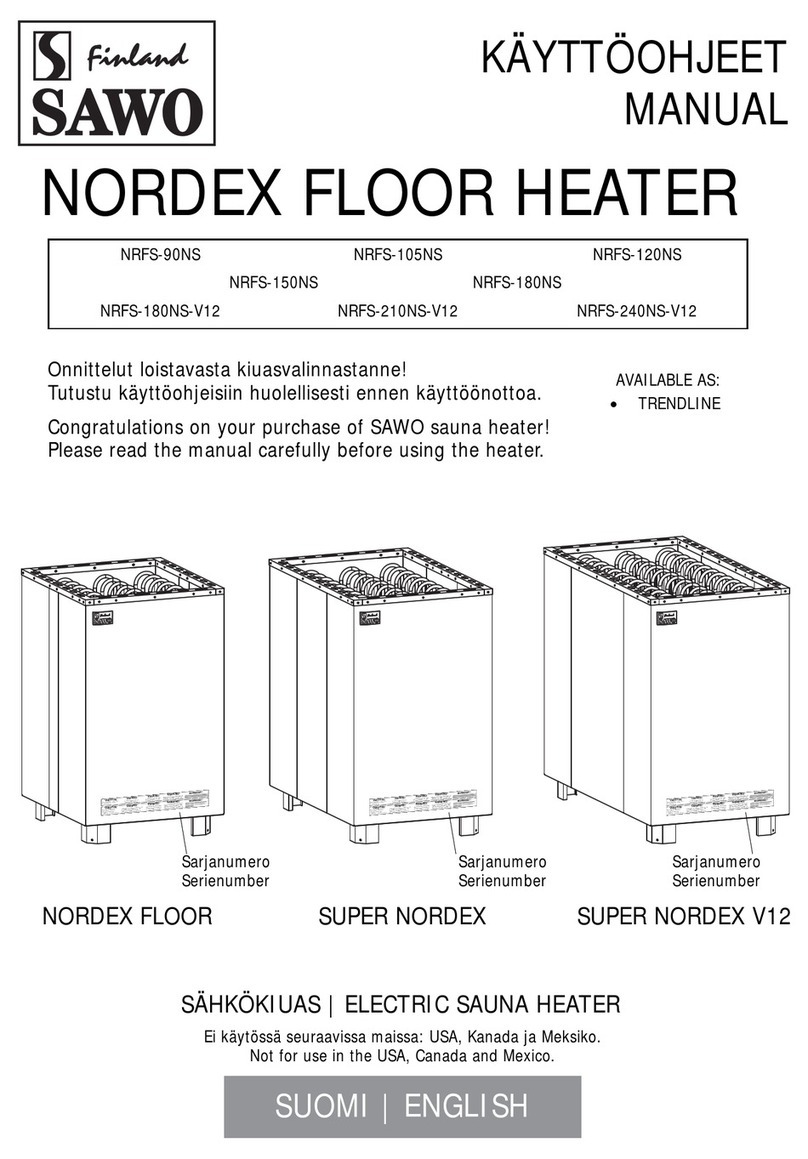 Sawo NORDEX Series User manual