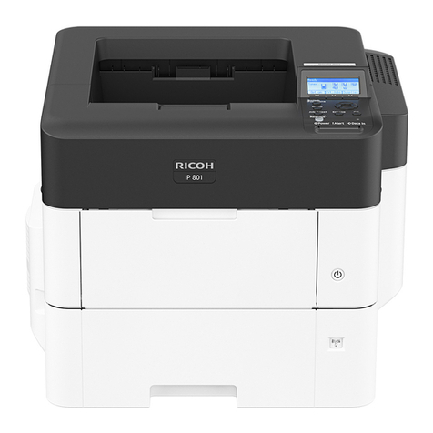 Ricoh P801 User manual