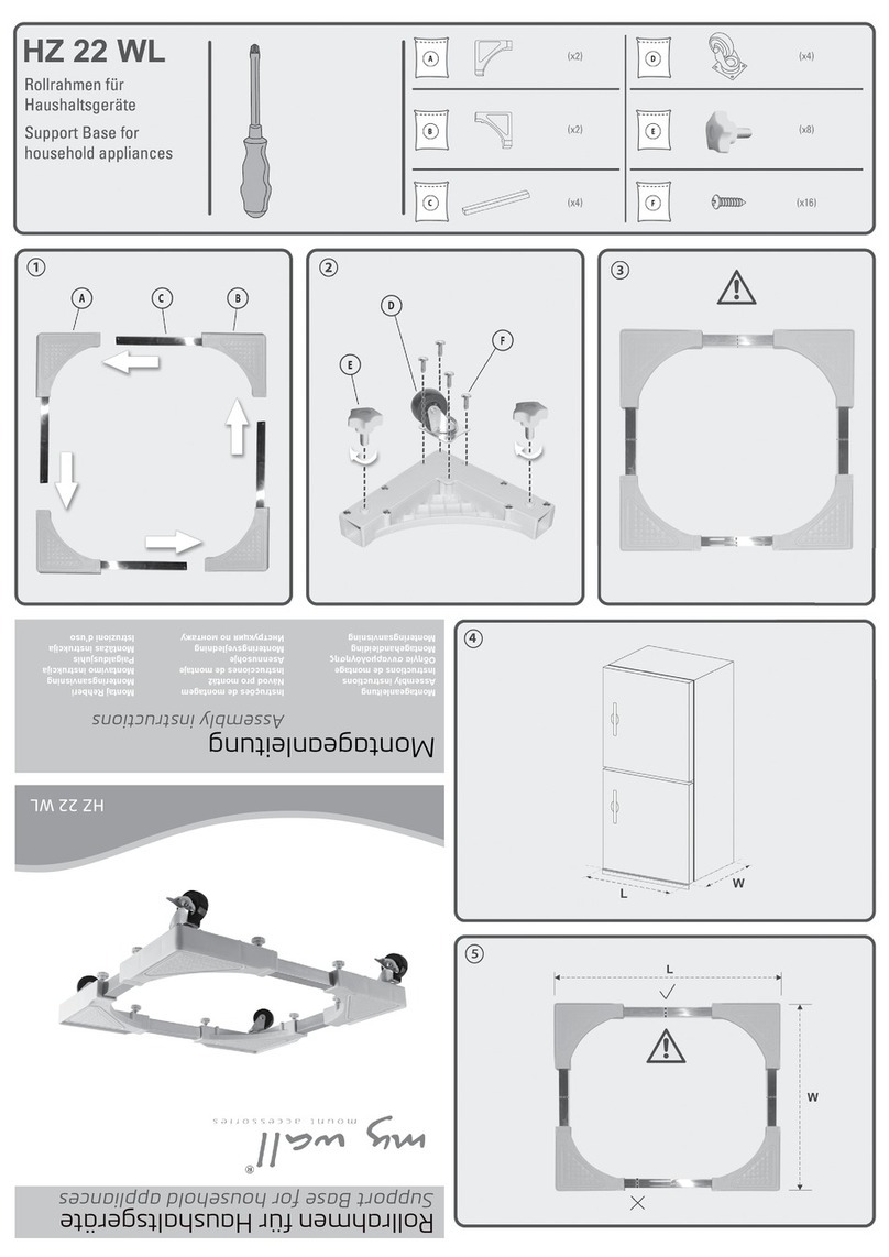 my wall HZ 22 WL Assembly instructions