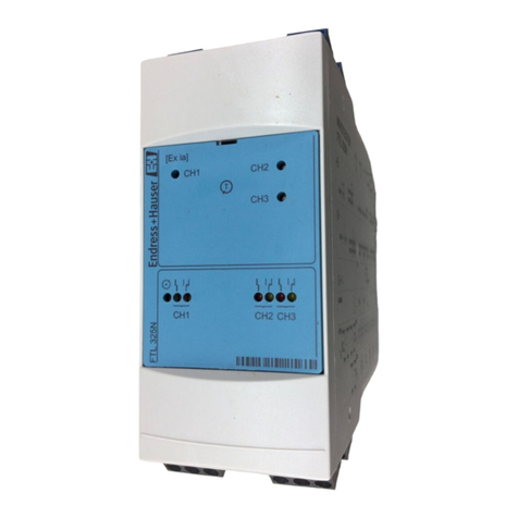 Endress+Hauser Nivotester FTL325N-**** Series User manual Endress+Hauser Nivotester FTL325N-**** Series User manual