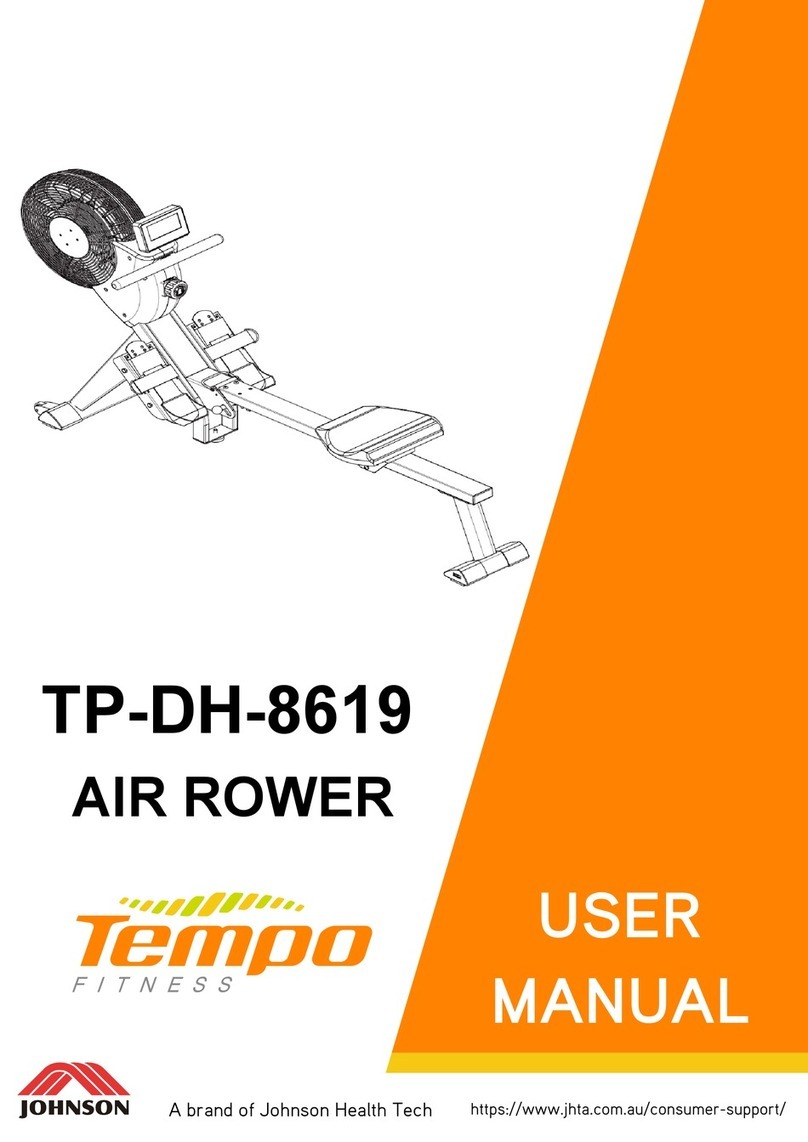 JOHNSON HEALTH TECH. Tempo Fitness TP-DH-8619 user manual JOHNSON HEALTH TECH. Tempo Fitness TP-DH-8619 user manual