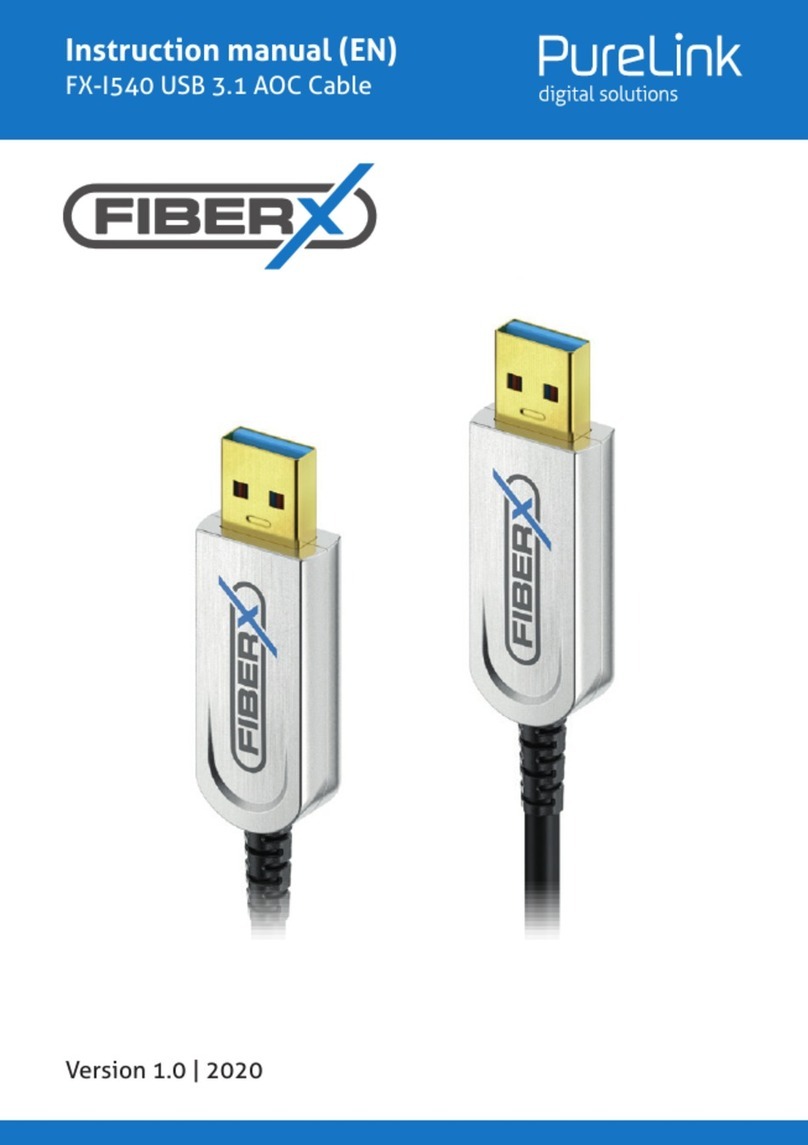 PureLink FIBERX instruction manual