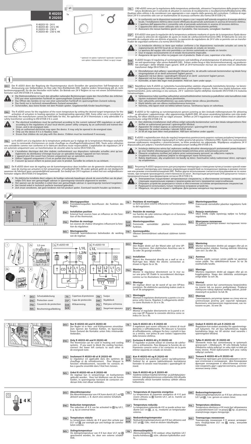 Mohlenhoff R 40203 User manual