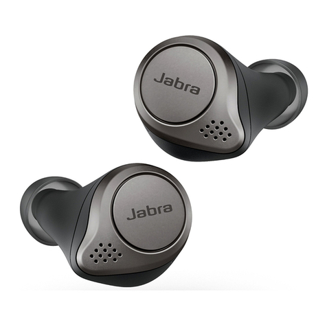 Jabra Elite 75t Titanium Black user manual